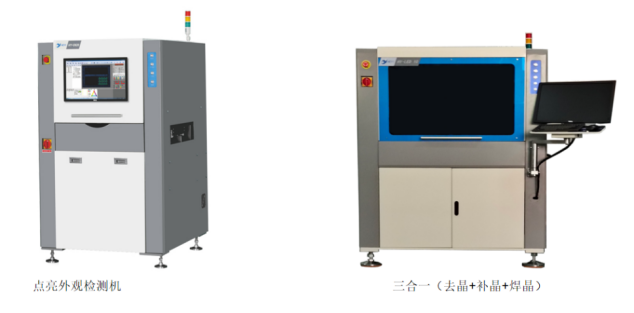 精簡Mini&Micro LED背光檢修流程，合易科技三合一設備為行業(yè)提質增效